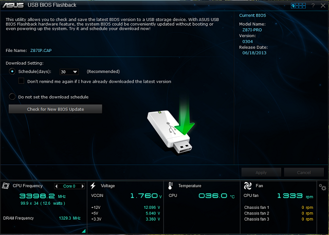 AiSuite3 - USB BIOS Flashback